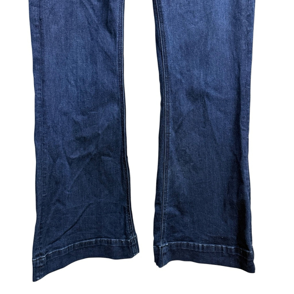 Rock & Roll Denim High Rise Trouser Jeans W26 Dark Blue - Picture 3 of 9